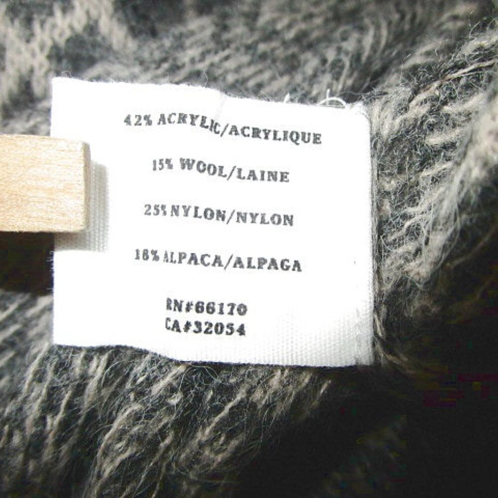 Sparrow Anthropologie Midi Sweater Dress Size L Alpaca Blend Scandinavian Nordic - Picture 11 of 11